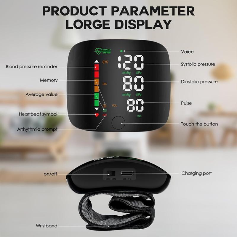 WristSense - LED Blood Pressure Monitor