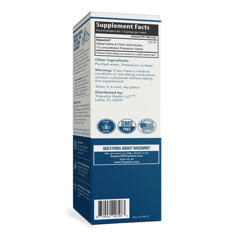 Nasomin Nasal Iodine – Nasal Cleanse