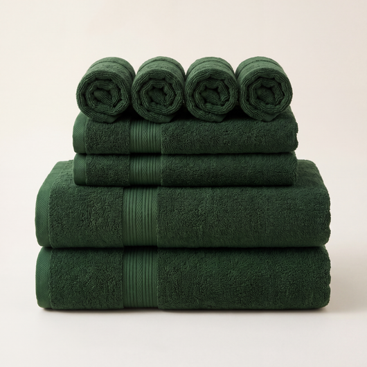 The Presidential Suite Bath Bundle — 8-Piece Set, 600GSM Cotton