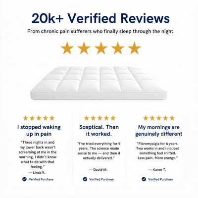 WestMonth™ - Pressure Shield 1000GSM Mattress Topper