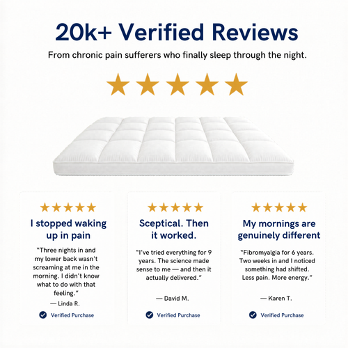 WestMonth™ - Pressure Shield 1000GSM Mattress Topper