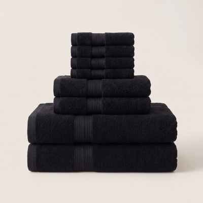The Presidential Suite Bath Bundle — 8-Piece Set, 600GSM Cotton