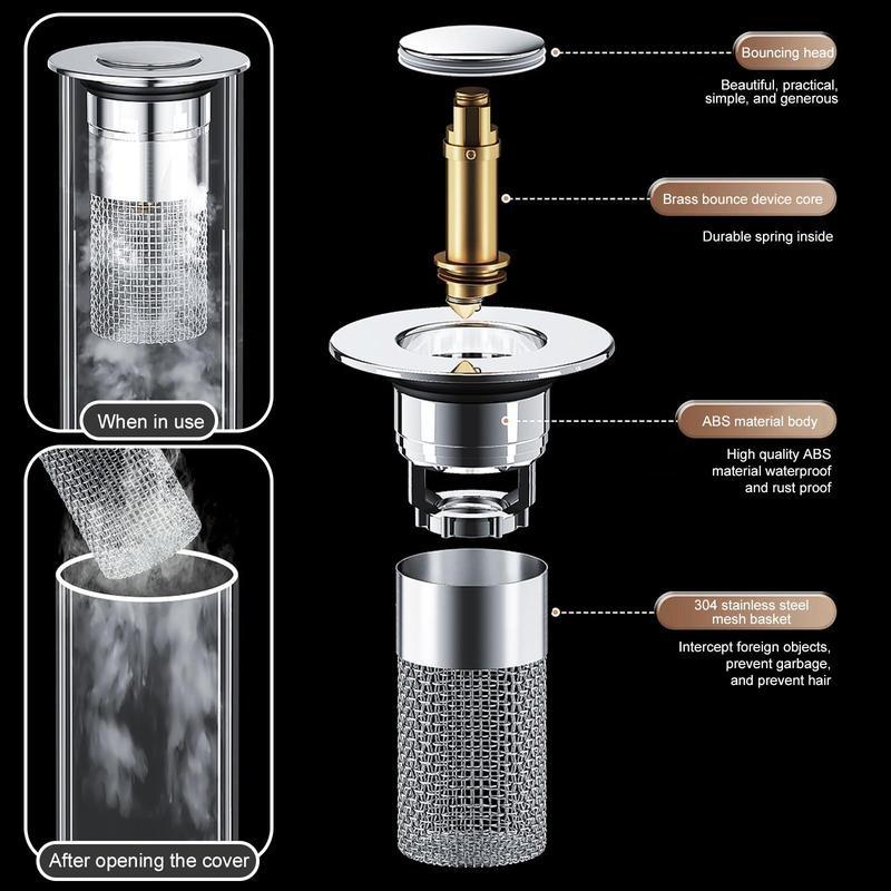 Universal Bathroom Sink Catcher