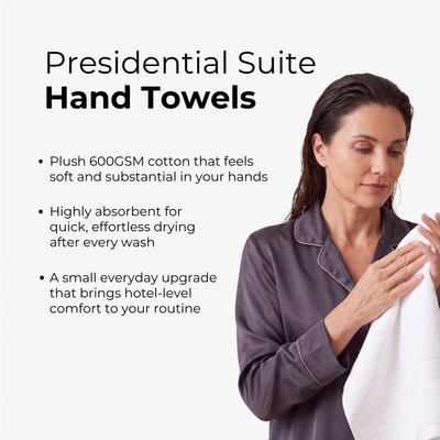 The Presidential Suite Bath Bundle — 8-Piece Set, 600GSM Cotton