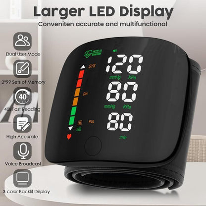 WristSense - LED Blood Pressure Monitor