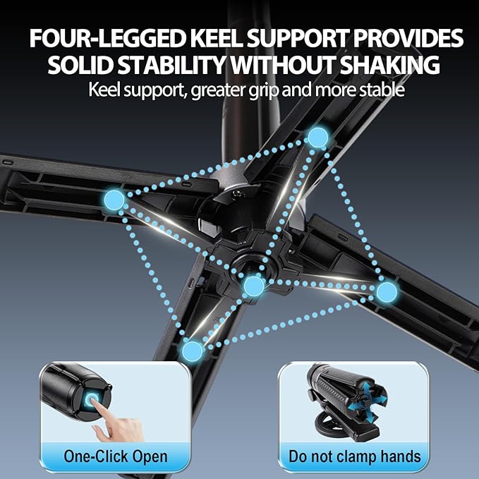 2026 Compact Selfie Stick – 360°