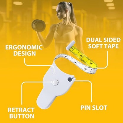 3D Auto-Retractable Body Measuring Tool