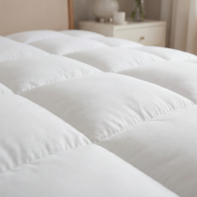 Premium Quilted 1000GSM Luxury Extra Thick Mattress Topper - Breathable & Fluffy Soft
