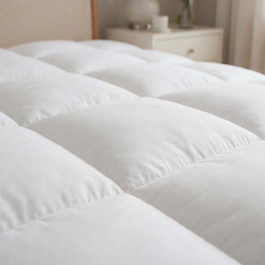 Premium Quilted 1000GSM Luxury Extra Thick Mattress Topper - Breathable & Fluffy Soft