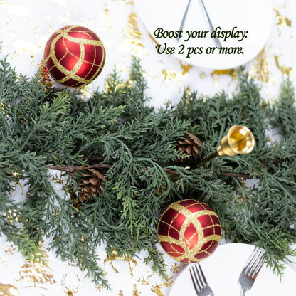 Artificial Cedar Garland 2PC