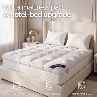 WestMonth™ - Premium 1000GSM Mattress Topper BFCMA