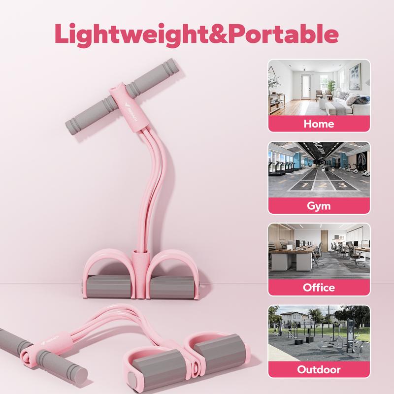 Full-Body Workout - Pedal Resistance Band