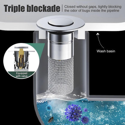 Universal Bathroom Sink Catcher