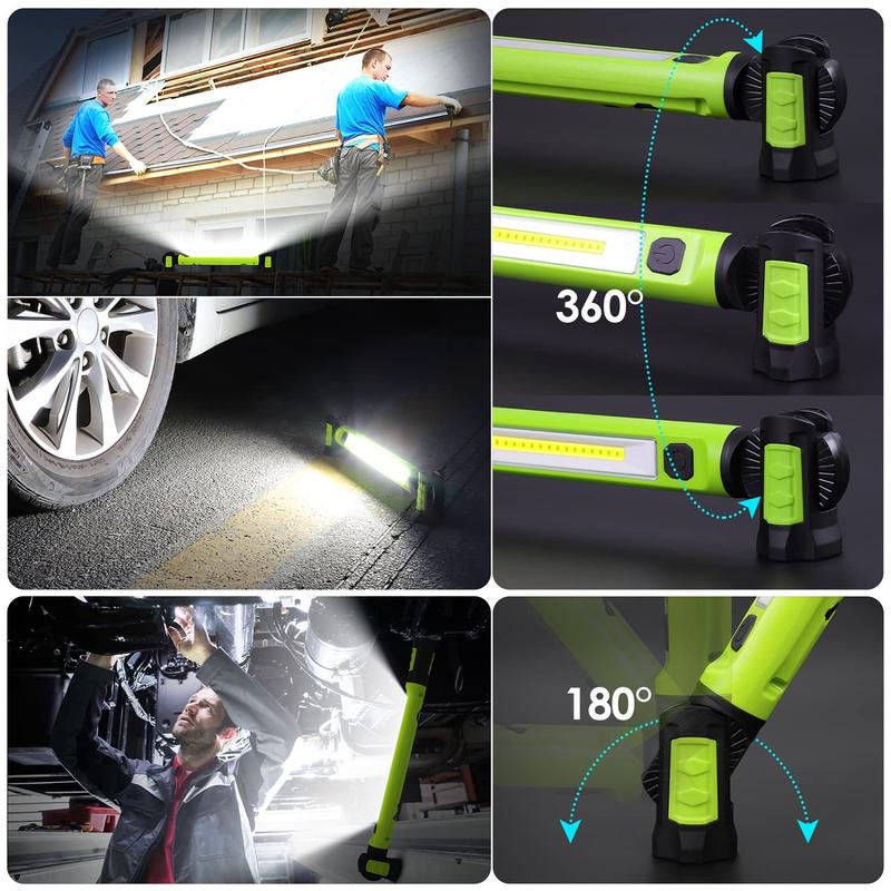 3000LM Rechargeable Underhood Lighting Flashlight, 5200mAh