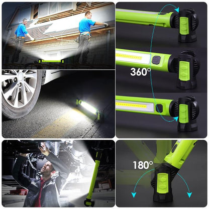 3000LM Rechargeable Underhood Lighting Flashlight, 5200mAh
