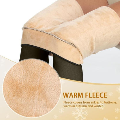 West Month - Winter Fleece Lined One-Lined Tights Seam