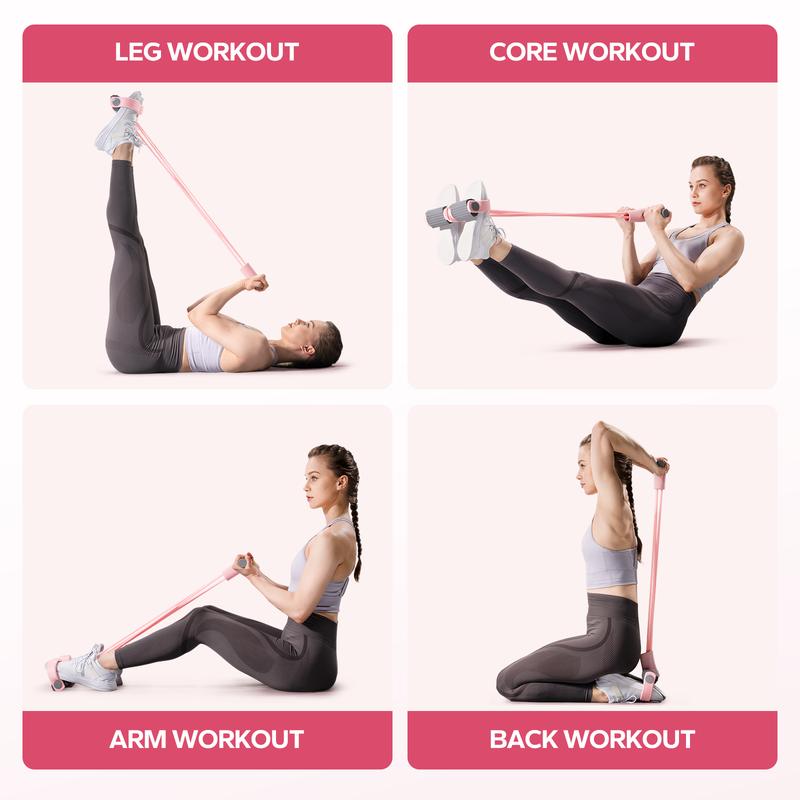 Full-Body Workout - Pedal Resistance Band