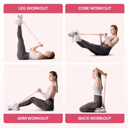 Full-Body Workout - Pedal Resistance Band