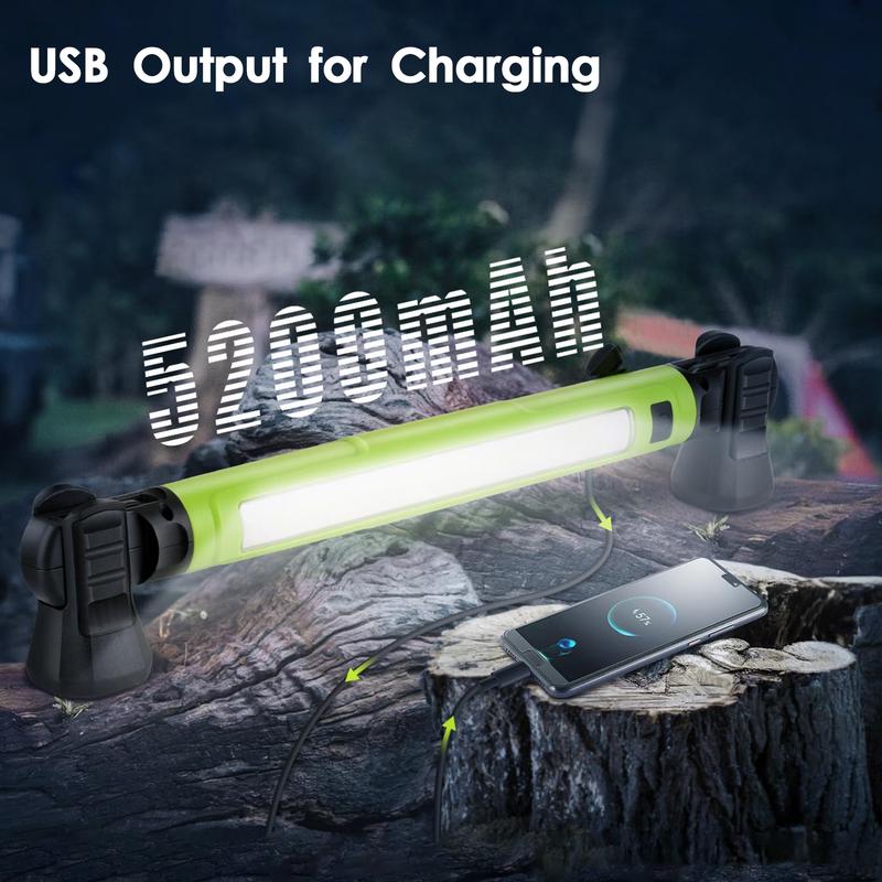3000LM Rechargeable Underhood Lighting Flashlight, 5200mAh